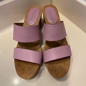 Madewell Lilac Clogs